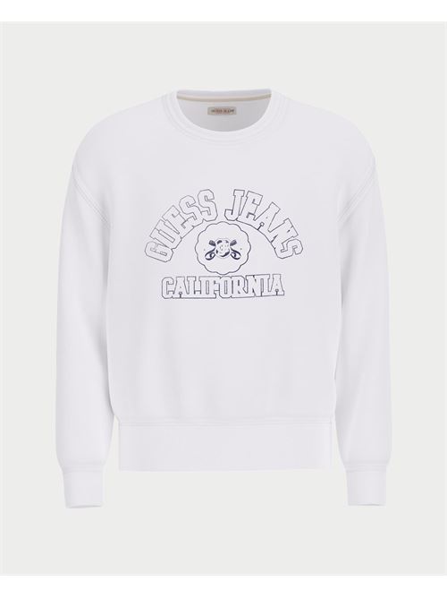 Guess Cotton Blend Sweatshirt with Logo GUESS | M5RQ40-KCPR1G011