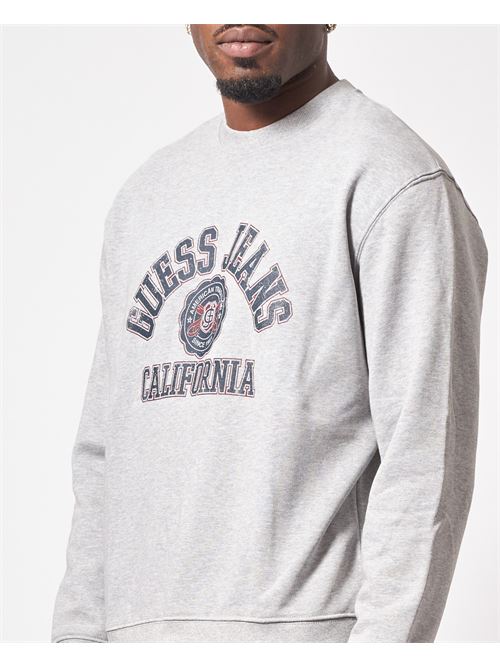 Sweat-shirt Guess en coton mélangé avec logo GUESS | M5RQ40-KCPR1H90Z