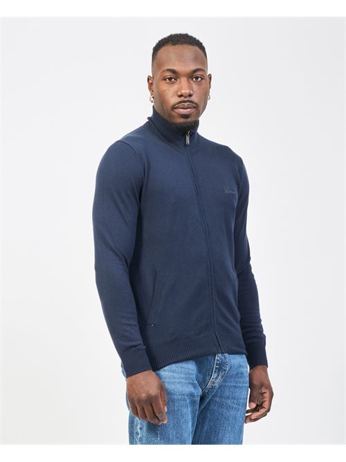 Pull Guess entièrement zippé avec logo brodé GUESS | M5RR04-Z3KI1G7V2