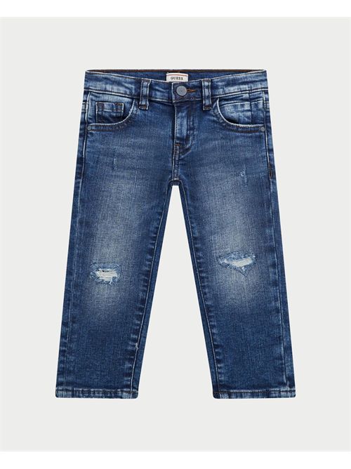 Jeans Guess bambino vestibilità slim GUESS | N5RA01-D46T0TCHW