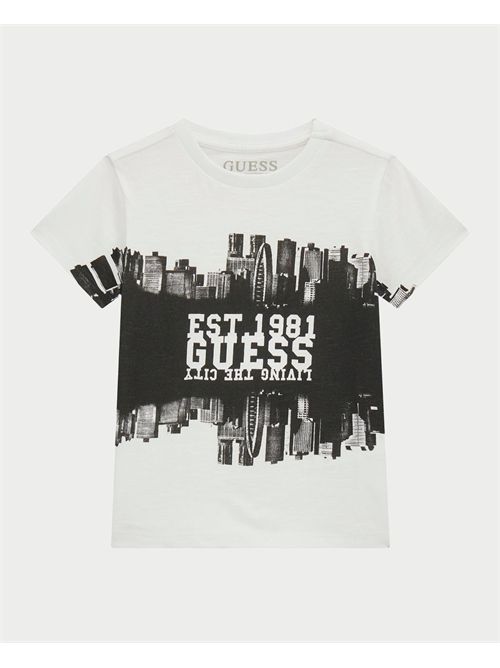 Guess kids T-shirt with front print GUESS | N5RI05-K6XN4G011