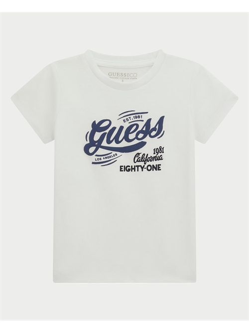 T-shirt Guess pour enfants avec imprimé sur le devant GUESS | N5RI16-K8HM4G011