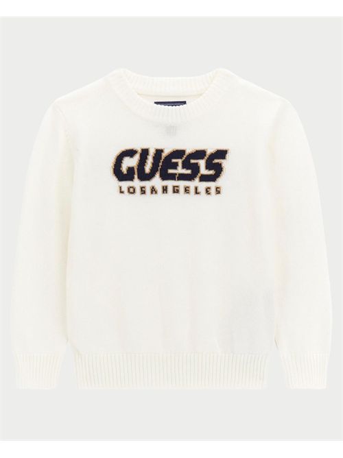 Pull avec logo Guess pour enfants GUESS | N5RR01-Z2BB0G011