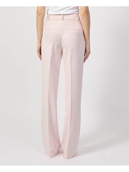 Pantaloni classici donna Guess rosa a vita alta GUESS | W4YB30-WFWX2A60W