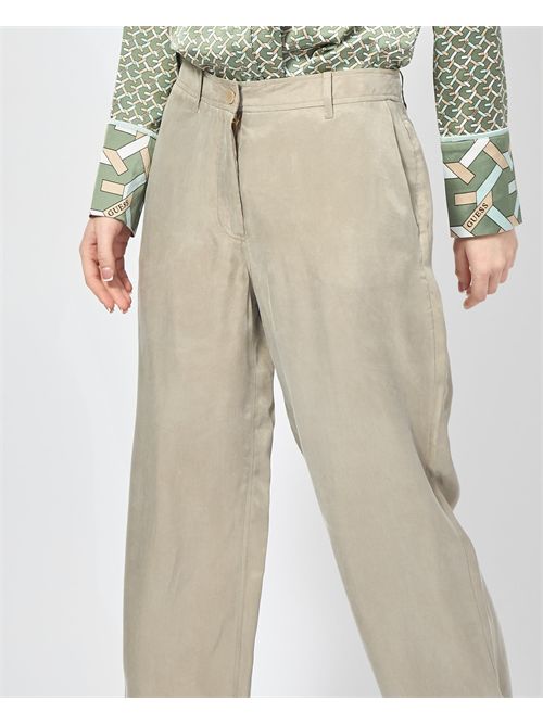 Pantaloni a palazzo Guess in misto viscosa GUESS | W5GB16-WH5N2G8CJ