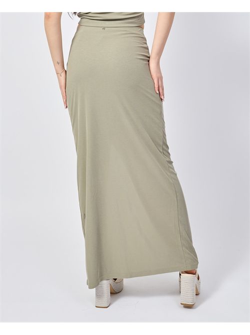 Guess Women's Long Pencil Skirt with Drape GUESS | W5GD0E-KAQL2G9D5