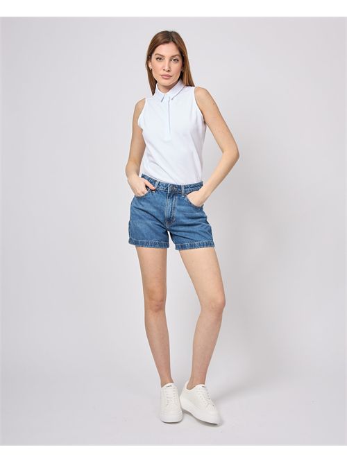 Shorts in denim Guess modello mom GUESS | W5GD0S-D5O13GJLV