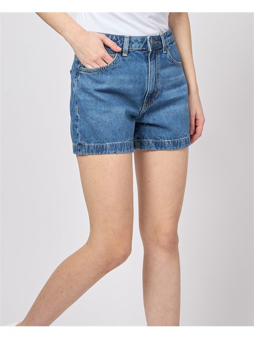 Shorts in denim Guess modello mom GUESS | W5GD0S-D5O13GJLV