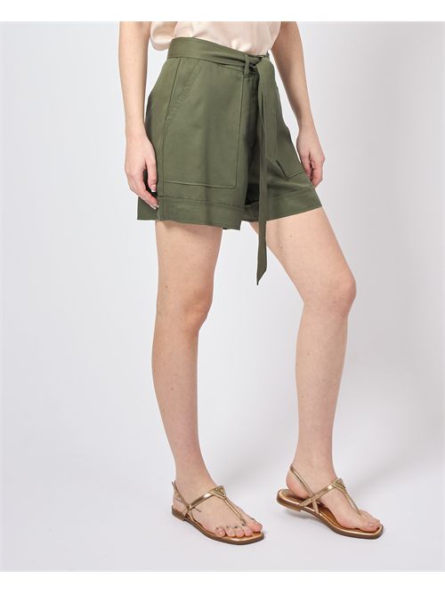 Shorts in cotone Guess con fusciacca in vita GUESS | W5GD1R-WG4C2A838