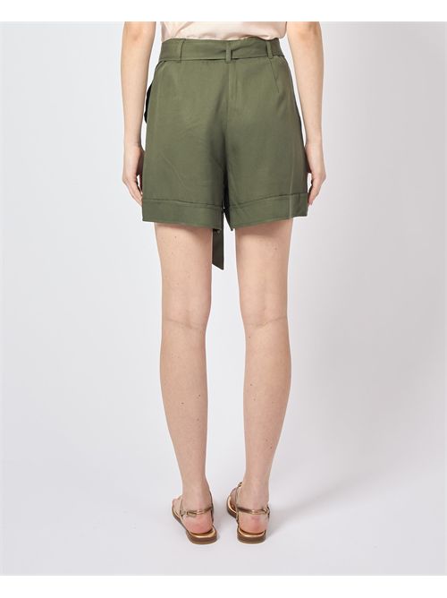 Guess cotton shorts with sash at the waist GUESS | W5GD1R-WG4C2A838