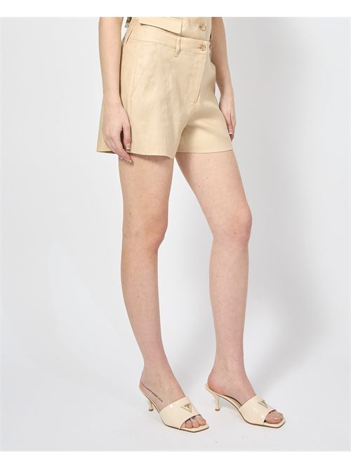 Shorts in tessuto Guess con logo GUESS | W5GD1W-WH5L2G1L7