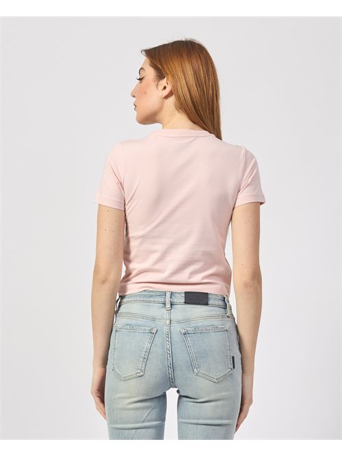 Guess cropped t-shirt with logo GUESS | W5GI38-J1314G6R4