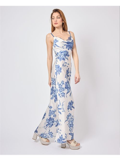 Guess women's long dress with floral pattern GUESS | W5GK10-WF1T2P7WQ