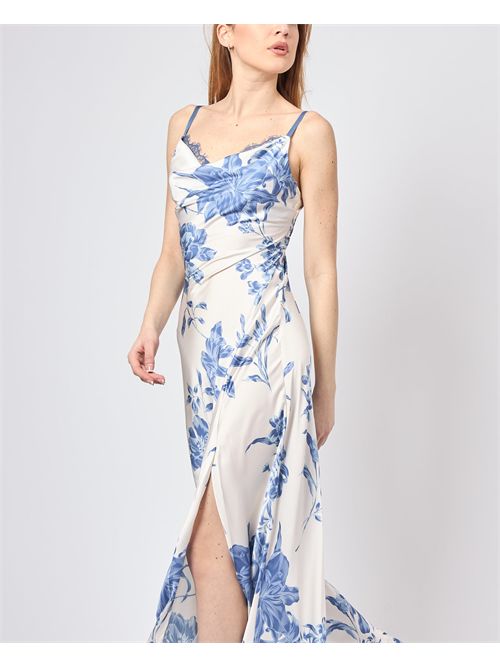 Guess women's long dress with floral pattern GUESS | W5GK10-WF1T2P7WQ