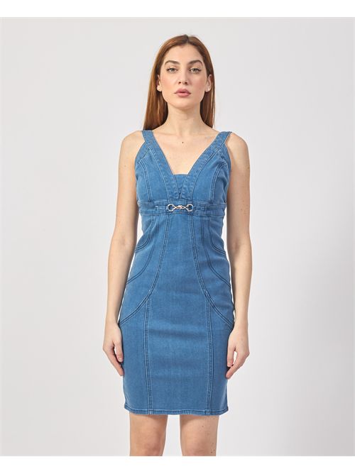 Guess sleeveless dress with back closure GUESS | W5GK75-D5LK0ALBY