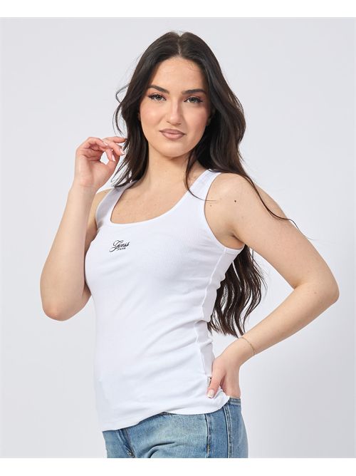 Guess regular fit top with logo