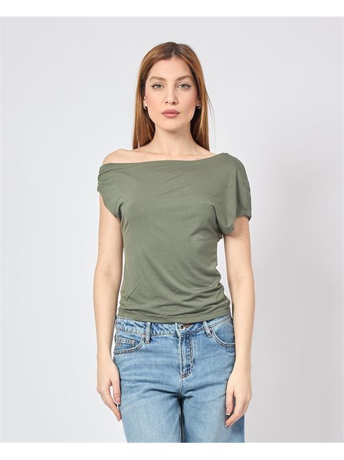 Guess stretch off-the-shoulder top GUESS | W5GP46-KACM2A838