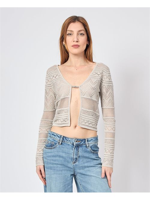 Guess Cardigan in openwork knit GUESS | W5GR15-Z3E22F97H