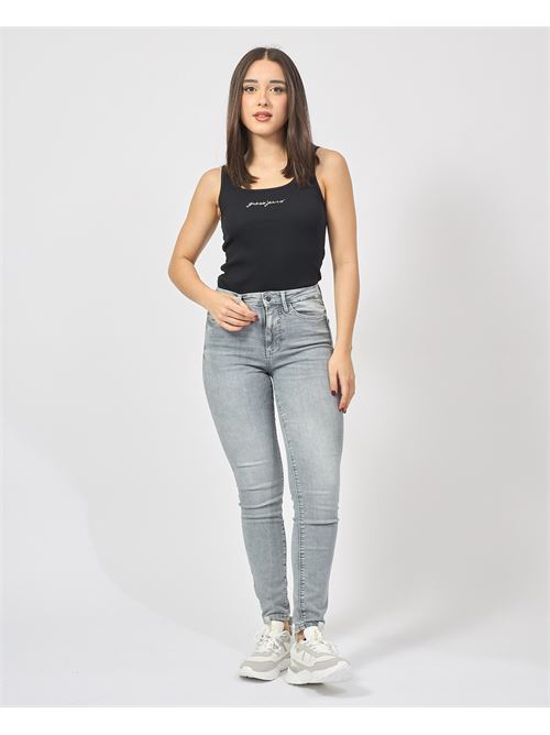 Jean slim Guess délavé gris GUESS | W5RA46-D5L81GYMG