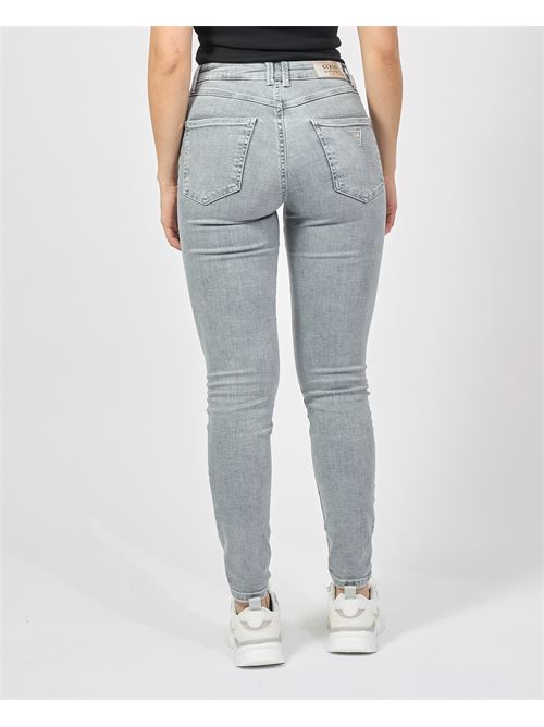 Jean slim Guess délavé gris GUESS | W5RA46-D5L81GYMG