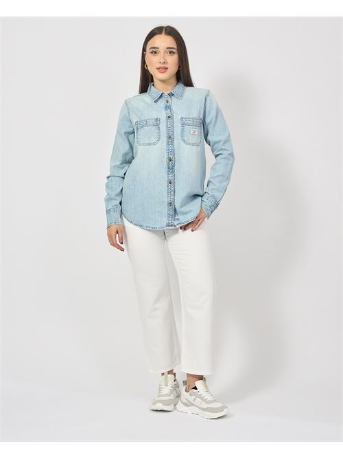 Guess denim shirt with pockets GUESS | W5RH37-D5M83GJRV