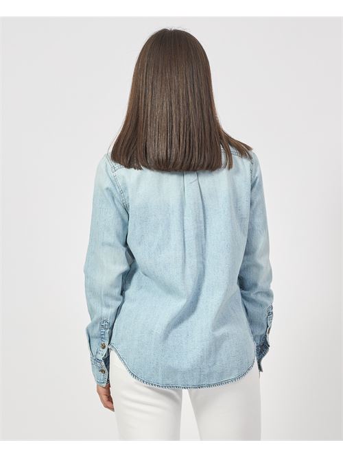 Guess denim shirt with pockets GUESS | W5RH37-D5M83GJRV