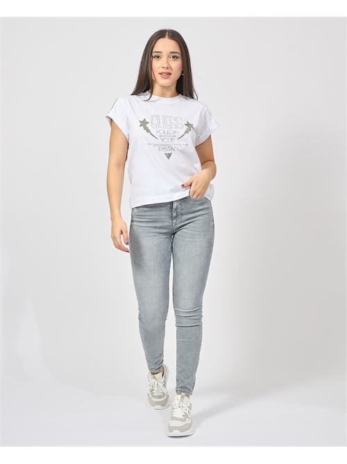 T-shirt Guess à manches retroussées GUESS | W5RI06-I3Z14G011