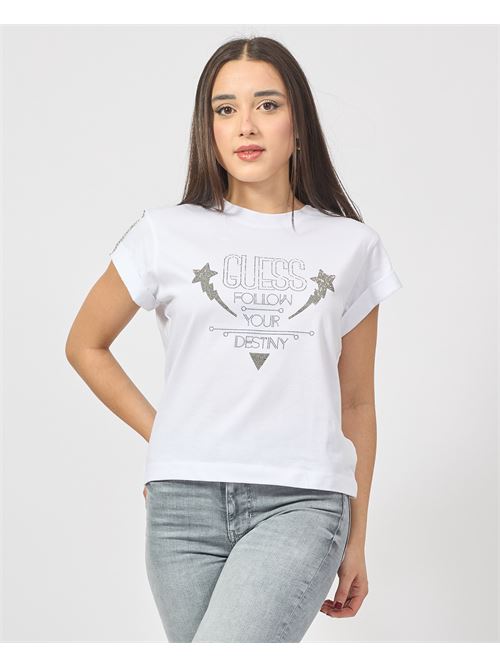 T-shirt Guess à manches retroussées GUESS | W5RI06-I3Z14G011