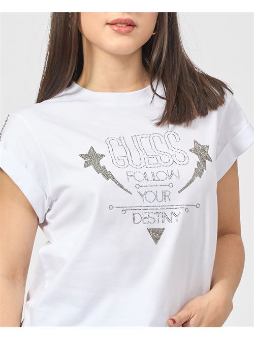 T-shirt Guess à manches retroussées GUESS | W5RI06-I3Z14G011