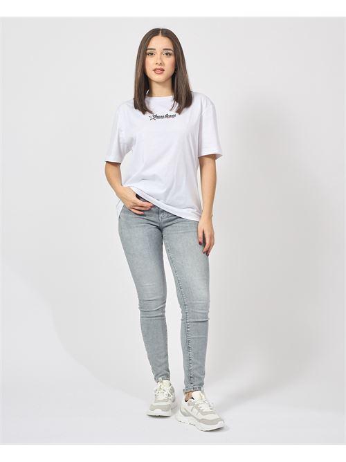 T-shirt en coton coupe décontractée Guess GUESS | W5RI48-K8HM0G011