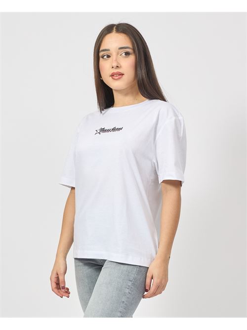 T-shirt en coton coupe décontractée Guess GUESS | W5RI48-K8HM0G011