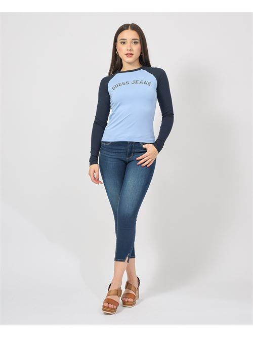 Guess slim fit long sleeve shirt GUESS | W5RI50-J1314FB9A