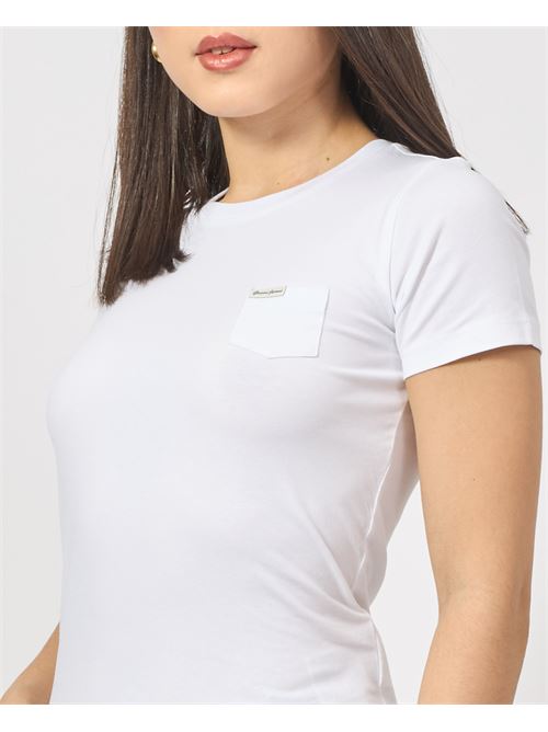 T-shirt en coton Guess avec poche GUESS | W5RI52-J1314G011