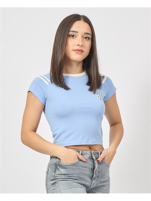 T-shirt cropped Guess con stampa GUESS | W5RI53-J1314G7CP