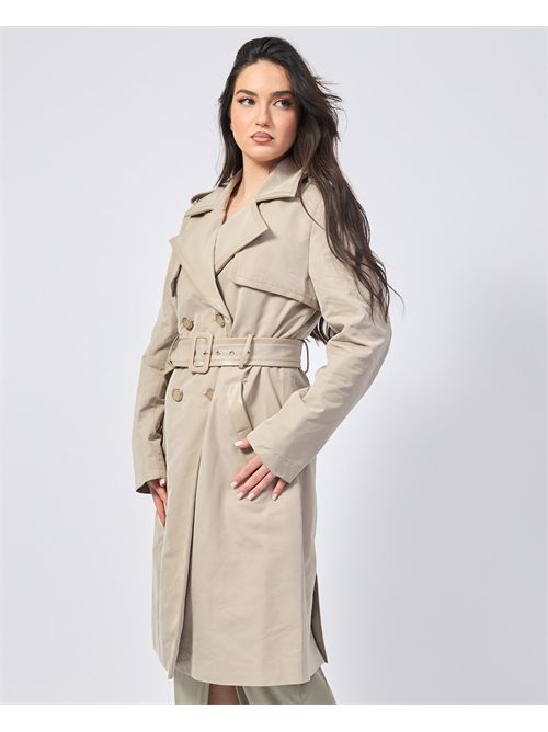 Trench-coat tailleur Guess avec ceinture GUESS | W5RL14-WGWD2F14R