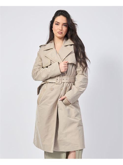 Trench-coat tailleur Guess avec ceinture GUESS | W5RL14-WGWD2F14R