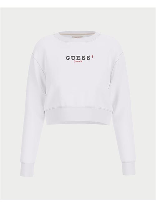 Sweat-shirt à col ras du cou Guess avec logo GUESS | W5RQ28-K68I4G011