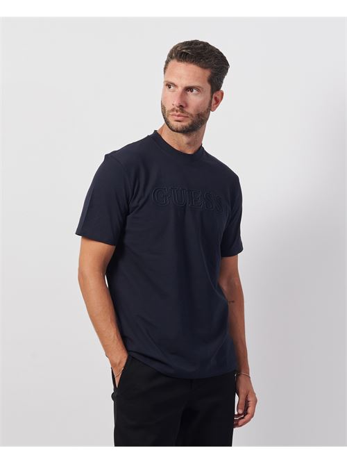 T-shirt uomo Guess in cotone con logo GUESS | Z2YI11-J1314DPM