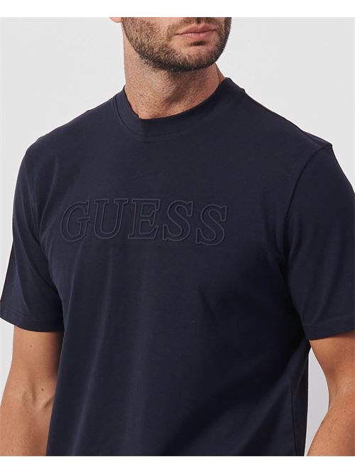 T-shirt uomo Guess in cotone con logo GUESS | Z2YI11-J1314DPM