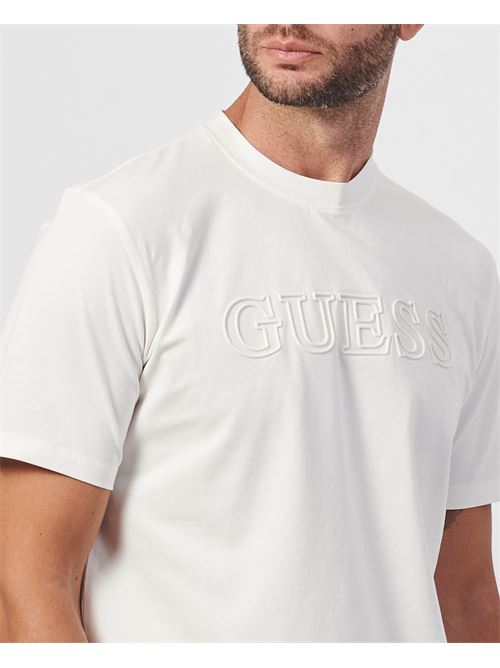 T-shirt uomo Guess in cotone con logo GUESS | Z2YI11-J1314SCFY