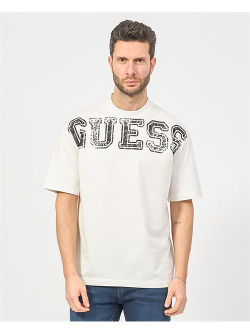 T-shirt Guess con logo stampato in cotone GUESS | Z5GI15-I3Z14G018