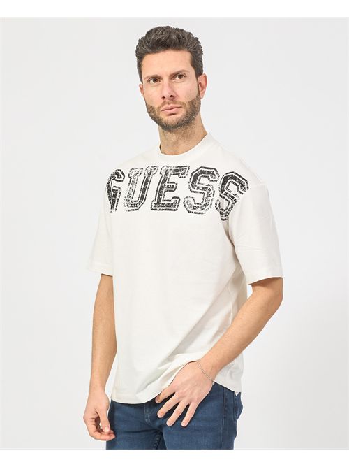 T-shirt Guess con logo stampato in cotone GUESS | Z5GI15-I3Z14G018