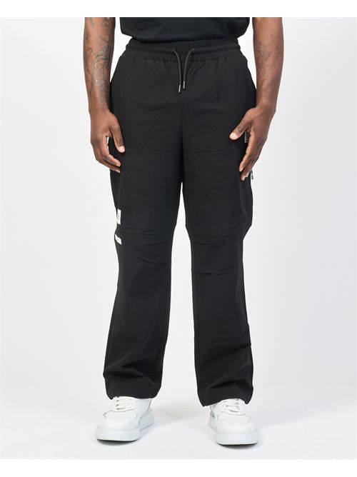 Guess men's cargo trousers wide leg GUESS | Z5RB09-WGTV0JBLK