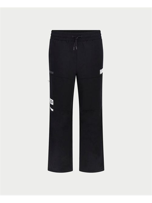 Guess men's cargo trousers wide leg GUESS | Z5RB09-WGTV0JBLK