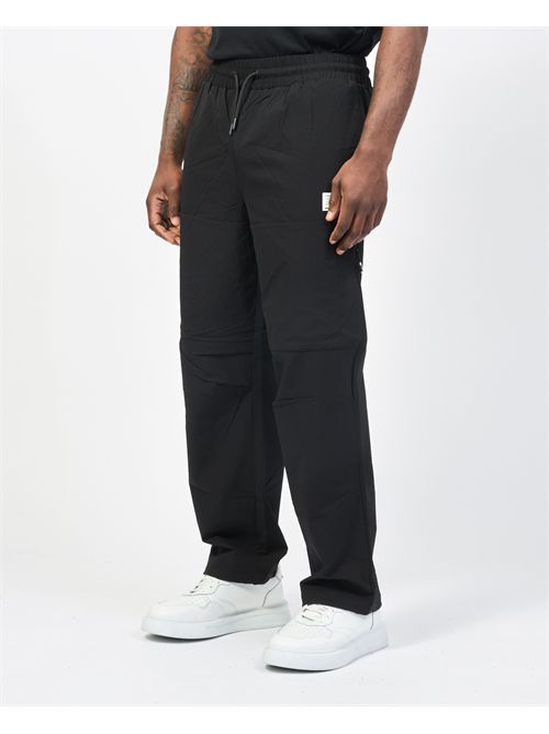 Guess men's cargo trousers wide leg GUESS | Z5RB09-WGTV0JBLK