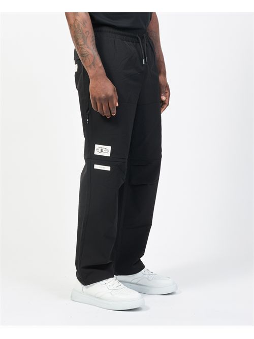 Guess men's cargo trousers wide leg GUESS | Z5RB09-WGTV0JBLK