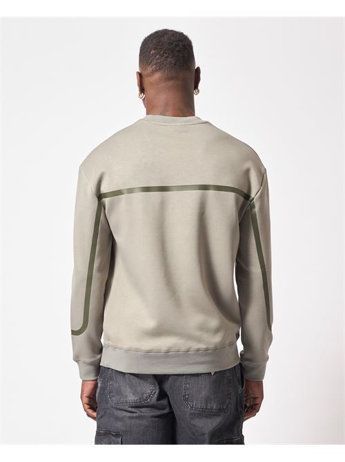 Guess men's sweatshirt with contrasting stripes GUESS | Z5RQ10-KCNS0G855