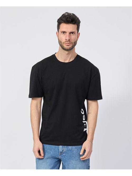 T-shirt uomo Hugo con logo verticale HUGO | 50493727002