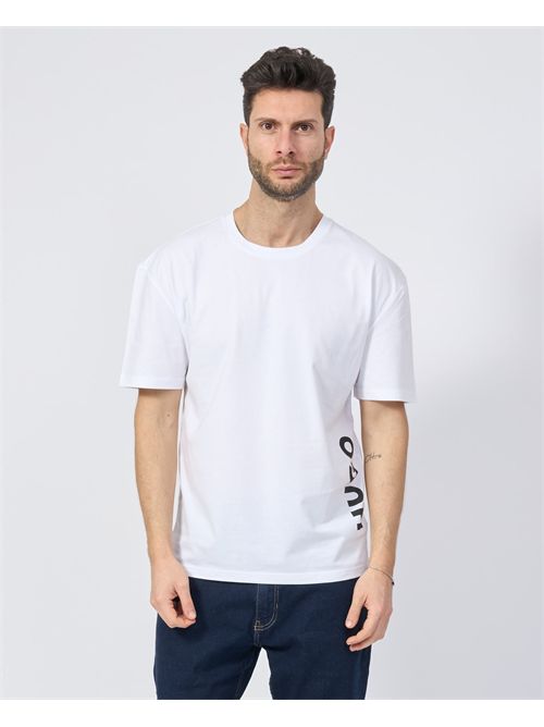 T-shirt uomo Hugo con logo verticale HUGO | 50493727100