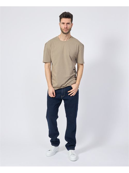 Hugo Men's T-Shirt with Vertical Logo HUGO | 50493727219